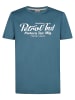Petrol Industries T-Shirt aus Baumwolle mit Print anderson in Blau
