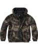 Brandit Kinder Funktionsjacke "Kids Summer Frontzip Windbreaker" in Camouflage