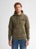 Petrol Industries Sportlicher Hoodie mit Logo Traverse in Grün