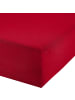 REDBEST Boxspring-Spannbettlaken Denver in rot