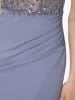 Unique Abendkleid in blau - 0001