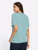 WITT WEIDEN Rundhalsshirt in mint-bedruckt