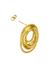 usha WHITE LABEL Women Earrings With Butterfly Clutch in Gold