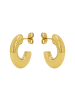 JOOP! Creolen Edelstahl, IP Gold in Gold