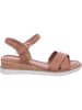 Tamaris Keilsandalette in braun