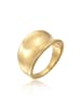 Elli Ring 925 Sterling Silber Oval in Gold