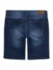 Men Plus Bermuda in blue stone