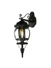 Licht-Erlebnisse Außen Wandlampe (B)15.5 x (H)54 cm in Schwarz