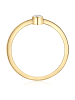 Eastside NY Ring aus Edelstahl mit Zirkonia in gelbgold