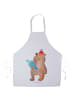 Mr. & Mrs. Panda Schürze Bär Schultüte ohne Spruch in Weiß