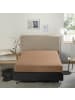 REDBEST Single-Jersey Boxspring-Spannbettlaken Denver in hellbraun