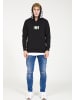 PLUS EIGHTEEN Herren Kapuzenpullover in Schwarz