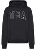 Mister Tee Mister Tee USA Fluffy Hoody in black