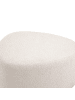 Beliani Pouf SACO in Beige - (W) 57 x (H) 45 x (L) 78 cm