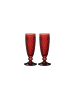 Villeroy & Boch Sektkelch red, Set 2tlg. Boston coloured in rot