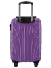 suitline Suitline - leichtes Handgepäck 55x35x20 cm Flugzeug-Trolley Koffer 34 L Bordgepäck in Lila