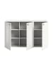 ebuy24 Sideboard Monte Weiß 138 x 37 cm