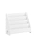 SoBuy Bücherregal in Reinweiß - (W) 30 x (H) 60 x (L) 70 cm