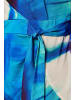 Mart Visser Kleid mit Mailänder Print, blau/mehrfarbig