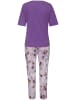 Vivance Active Pyjama in flieder geblümt