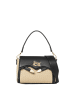 SECRET PON PON Umhängetasche in BEIGE AND BLACK