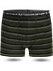 Normani Outdoor Sports 2er Pack Herren Merino Boxershorts in Grün/Schwarz/Grau