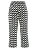 Betty Barclay Schlupfhose mit Bundfalten in Dark Blue/Green