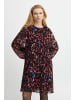 ICHI IHNella loose fit in Poppy Red Print Mix 1