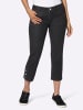 WITT WEIDEN 7/8-Jeans in black-denim