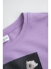 Coccodrillo T-shirt mit kurzen Ärmeln in violett
