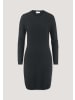 Hessnatur Hessnatur Strickkleid Regular aus Bio-Schurwolle mit Cashmere in schwarz