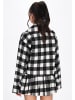myMo ROCKS Women Jacket in black white check