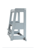 tiSsi tiSsi® Geschwister / Zwillings Lernturm FELIX mitwachsend Buche STORMY GREY