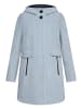 Gil Bret Wolljacke mit Kapuze in Bright Blue Melange
