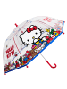 Hello Kitty Kinder Mädchen Stockregenschirm in Mehrfarbig