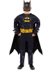 amscan Fasching Karneval Comic Muskelbrust Batman Kostüm Kinder Jungen 6-8 Jahre