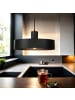 Licht-Erlebnisse Pendelleuchte Ø 35 x (T)90 cm in Schwarz