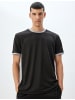 KOTON T-shirt in Schwarz