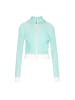 myMo Women Cardigan in mint white
