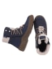 Ital-Design Stiefelette in Blau