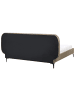 Beliani Doppelbett SUZETTE in Beige - (W) 208 x (H) 98 x (L) 212 cm