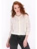 DreiMaster Women Cardigan in offwhite