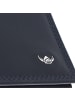 Golden Head Polo Geldbörse Leder 10 cm Geldscheinklammer in marineblau