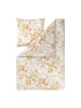 Estella Bettwäsche Mako-Satin Bio Flor in altgold