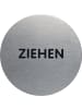Durable Piktogramm 'Ziehen' rund 5mm Edelstahl