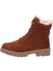 Solidus Damen Stiefel/Boots ungefüttert Kelly VELOUR hazel in Braun