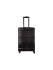 Franky 75er Spinner Dehnfalte ABS13 Hartschalenkoffer mit TSA-Schloss in black II