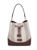 DIANA Handtasche in LEATHER AND GREY