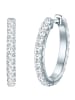 Trilani Ohrringe aus Sterling Silber mit Zirkonia in silber