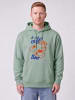 wat? Apparel Sweatshirt Its coffee time in Aloe